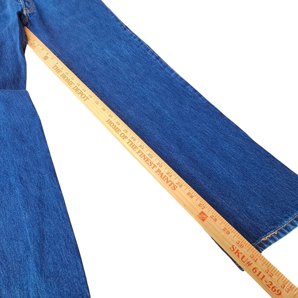 Levi's 501-0115 Men's 32x32 Straight Leg Button Fly Jeans Medium Wash Blue 2003 - Picture 4 of 13